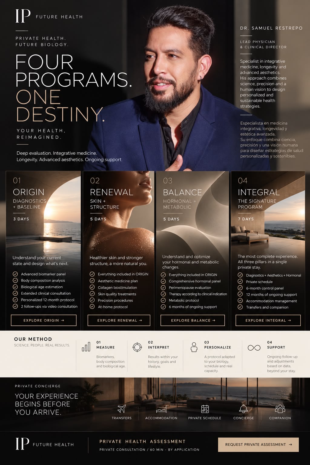 Brochure Four Programs. One Destiny. de IP FUTURE HEALTH